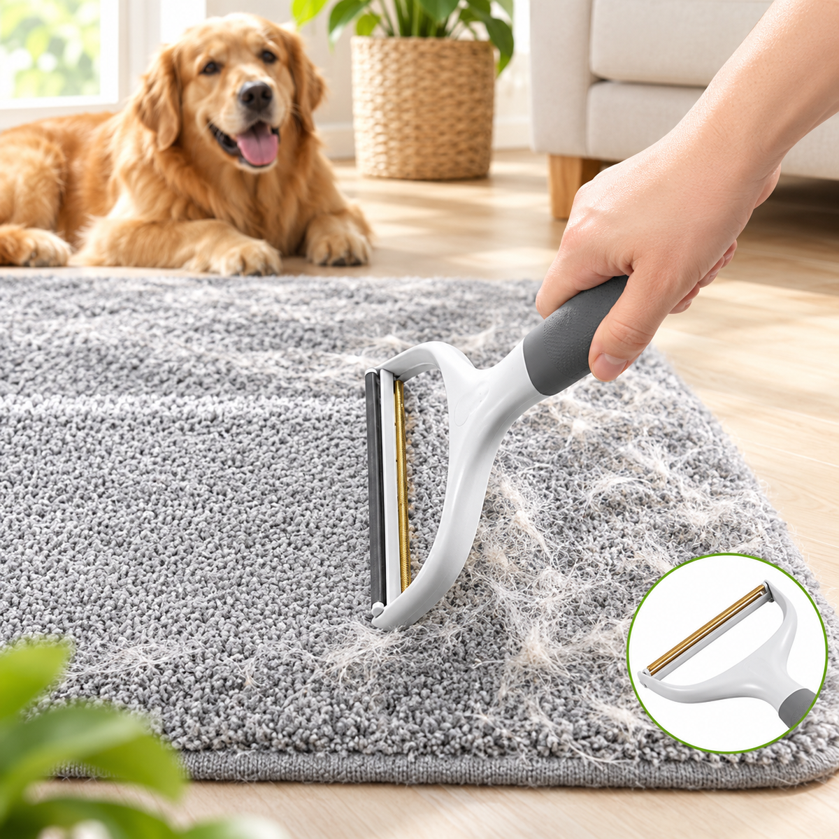Dual-Sided Pet Hair Remover