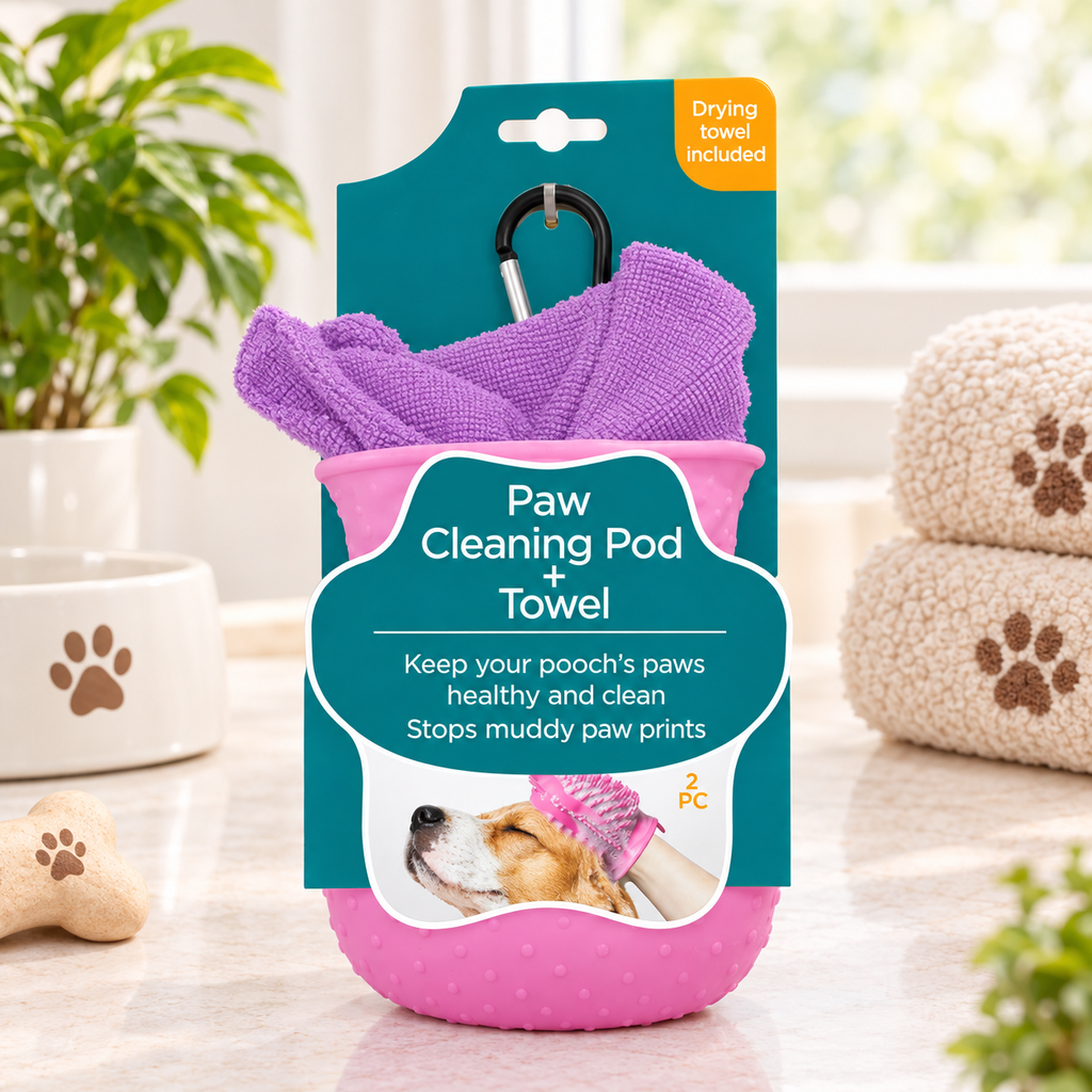 Paw Cleaning Pod & Towel