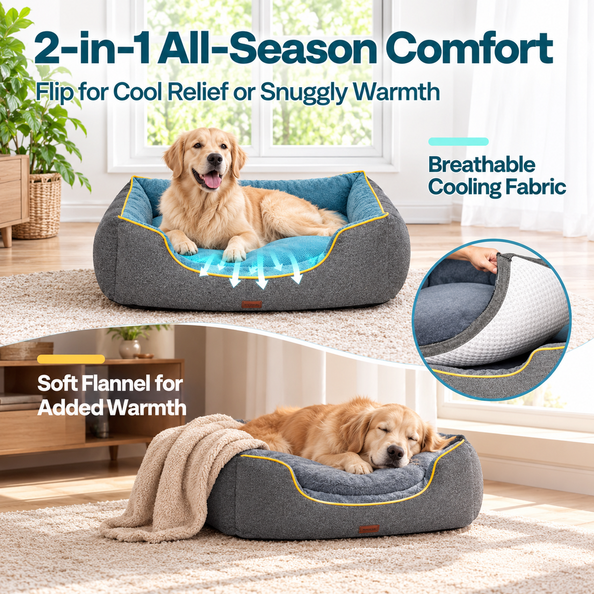 Orthopedic Comfort Dog Bed