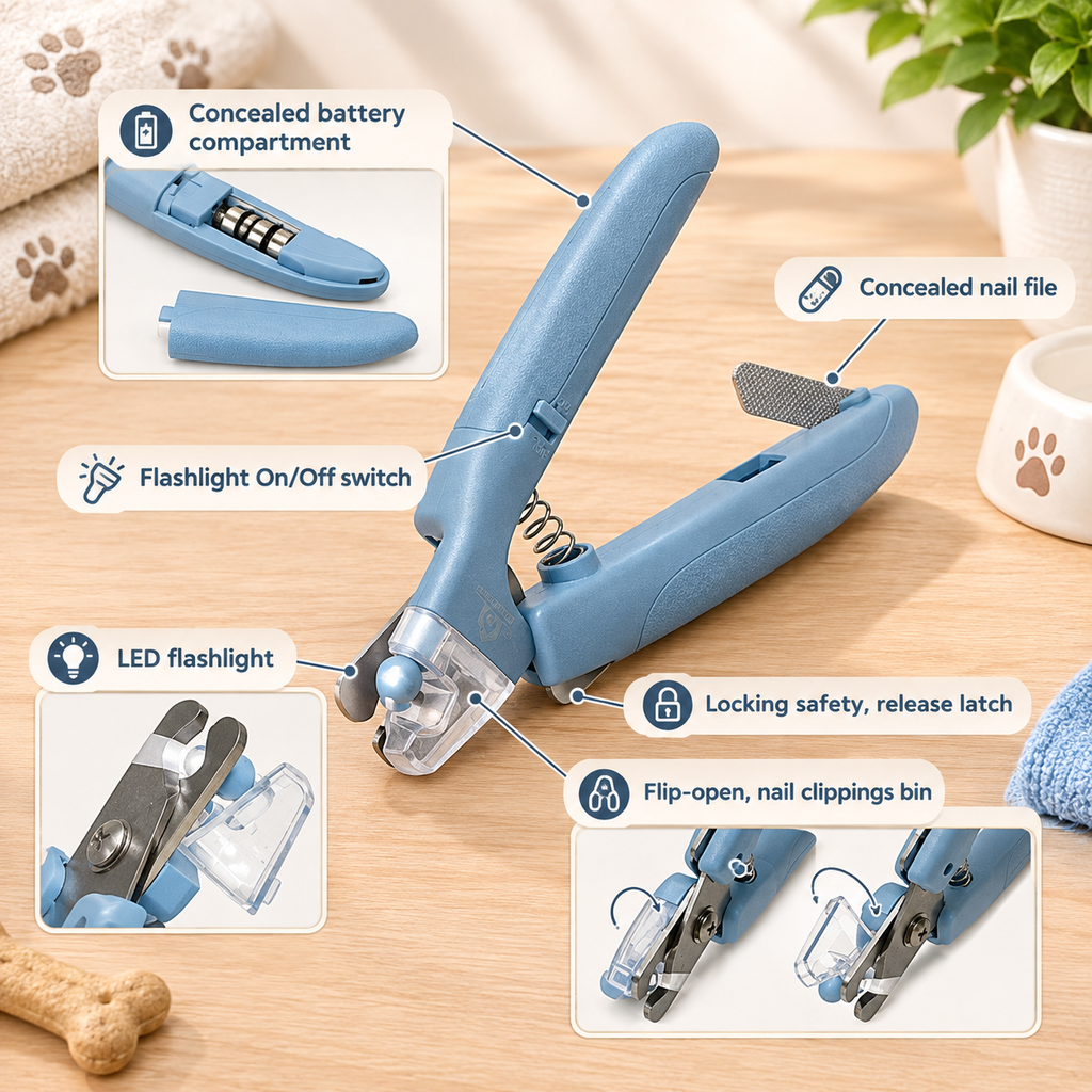 LED Pet Nail Clipper